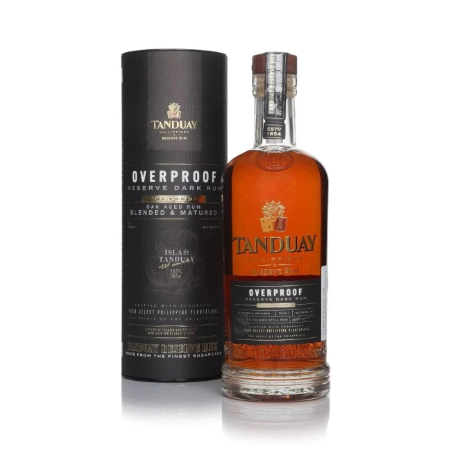 Rom Tesoro Reserve Overproof Tanduay 50.5% Alc 0.7L